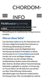 Mobile Screenshot of chordom-info.de